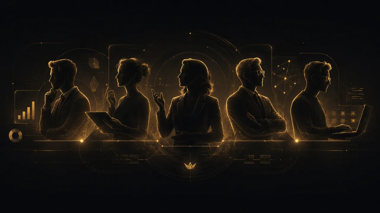 Five expert professionals — the people Freedom Architect Academy is built for